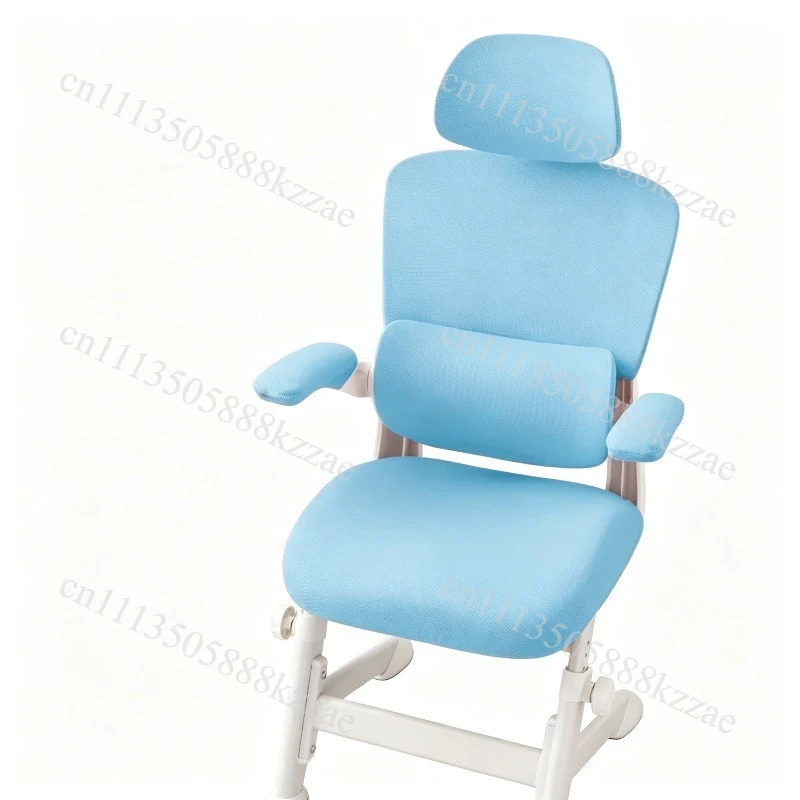 Stretch Ergonomic Office Chair Cover Split Design Thicken Mesh Detachable Computer Chair Cover With Headrest&Armrest Cover