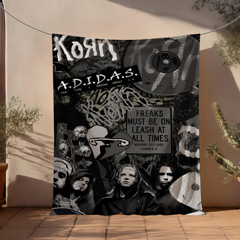 Rock Band K-Korn flag Custom Camping Garden Decor Party Backdrops Wall Art Family Gifts