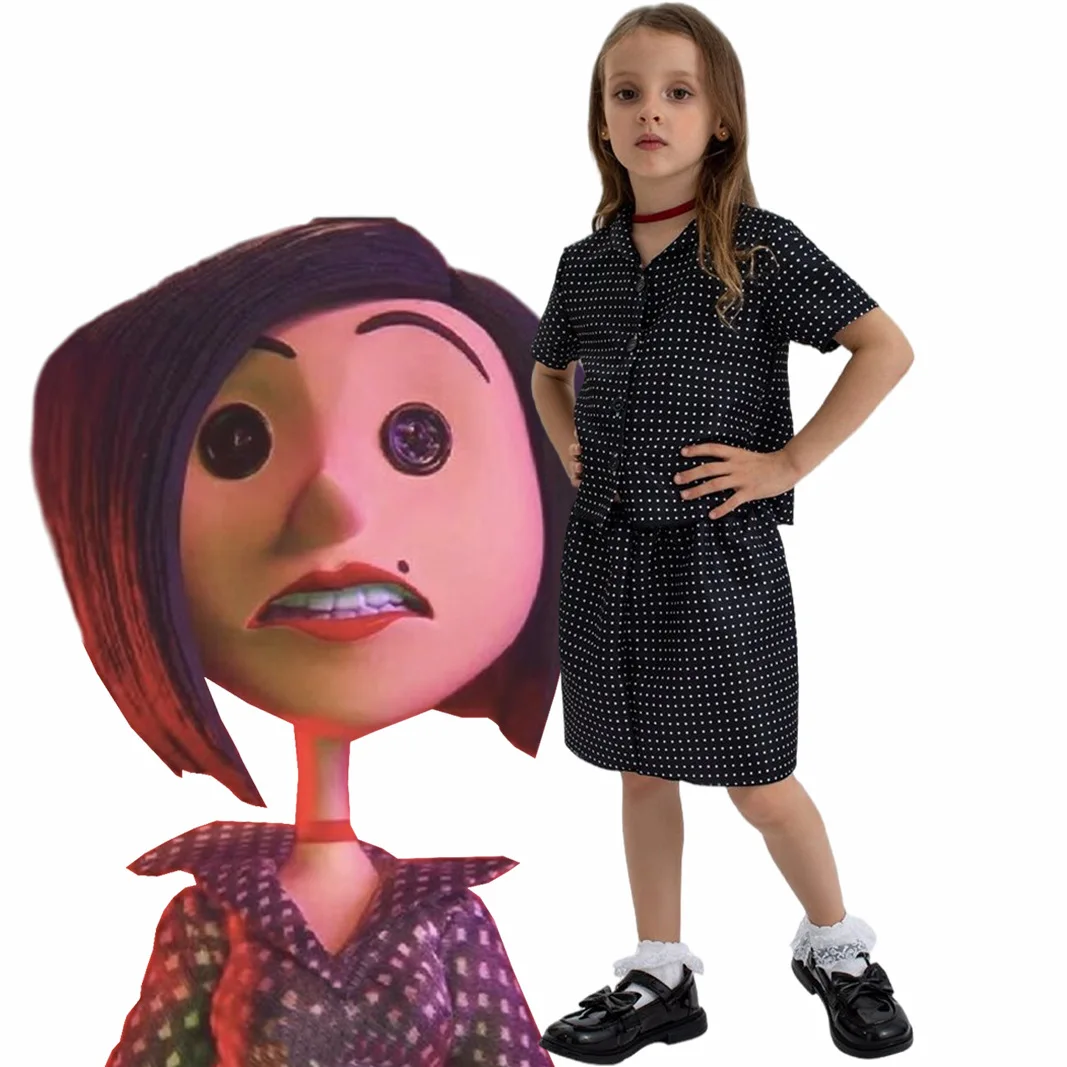 

Halloween Ghost Mom Movie Cosplay Same Style Costume Party Scary Skull Performance Costume Children's Performance Dress