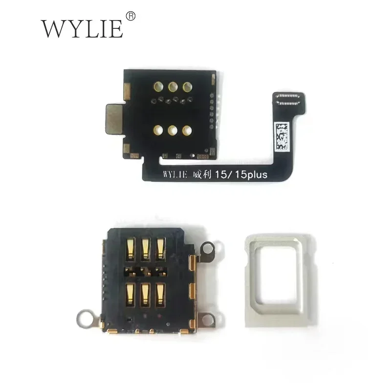 Wylie eSim To Sim Slot Tray For iPhone 15 /15 plus 15Plus Single SIM To Dual SIM Card Holder No N‮ee‬d Separation iphone15