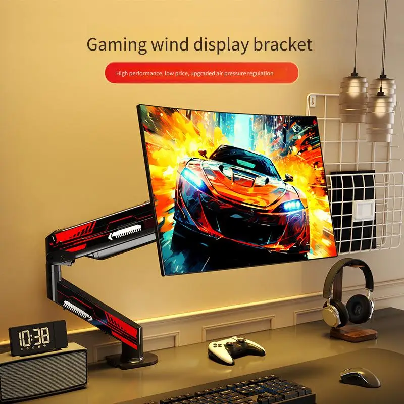 2025 New Monitor stand 17-32 inch computer mechanical arm portable computer display screen cantilever vesa hole desktop base