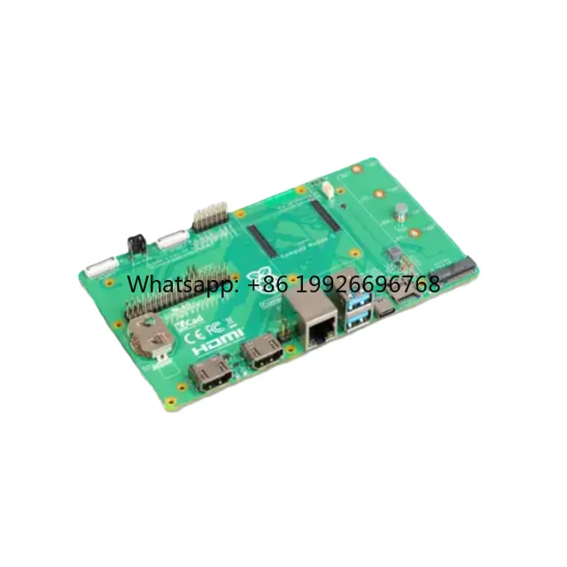 Pi Compute Module 5 IO board Gigabit Ethernet RJ45 with PoE+ HAT+ support