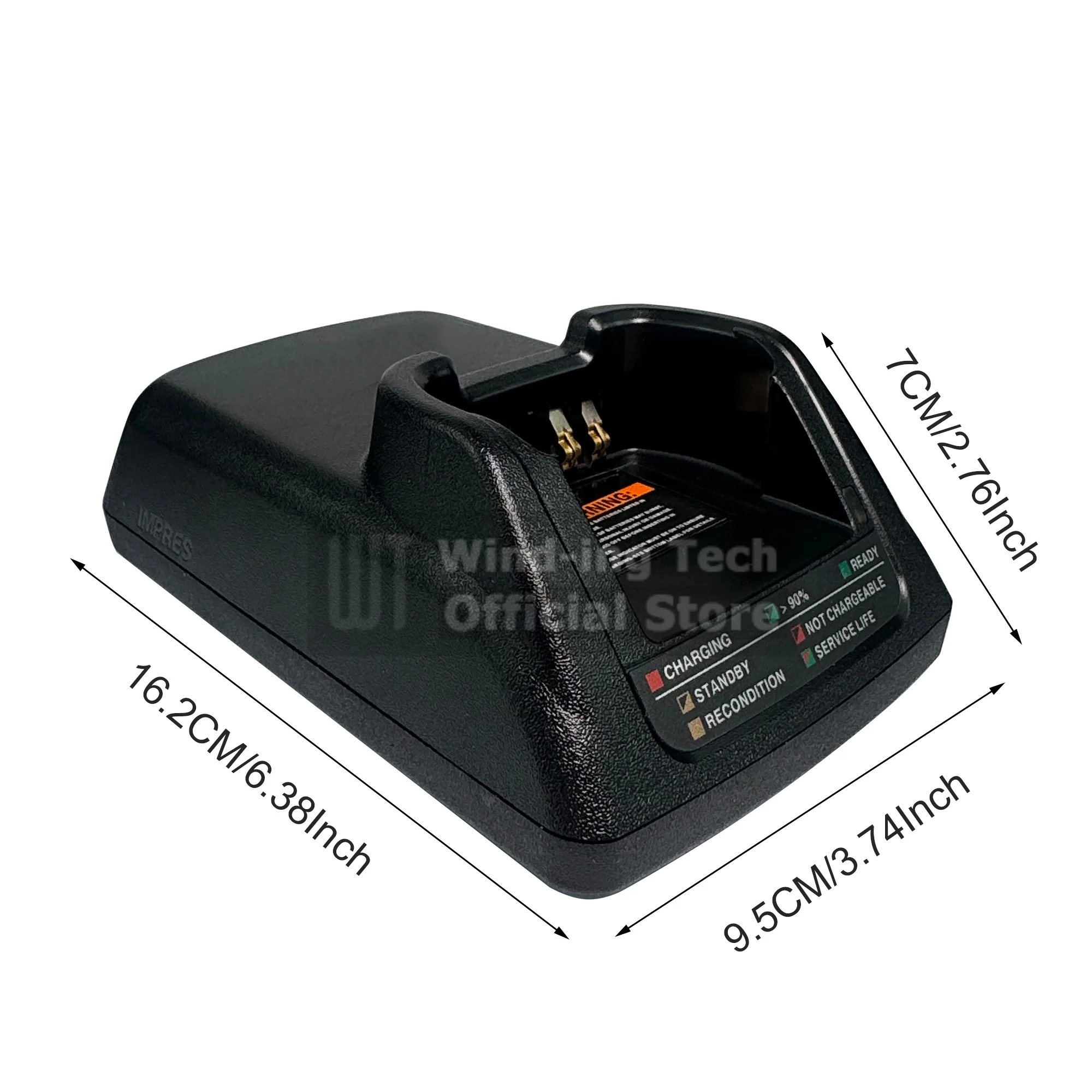 NNTN7079A Desktop Charger Base NNTN7079A NNTN7038 NNTN7033 Battery Charging Dock Compatible with APX6000 APX8000 APX7000XE Radio - view 4