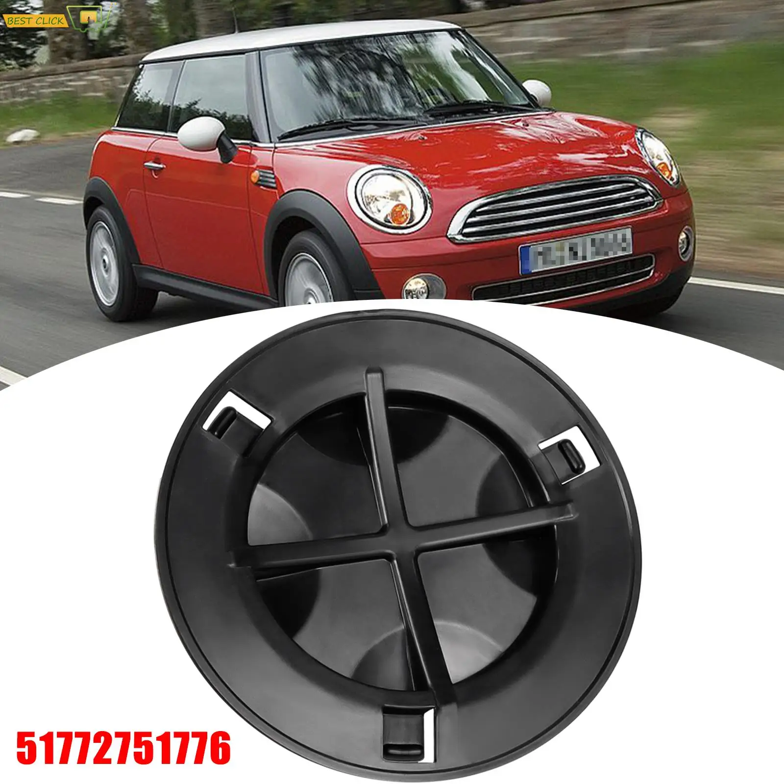 Front Wheel Mudguard Cover Inner Lining Headlight Bulb Cap 51772751776 Compatible For Bmw Mini Cooper Car Accessories