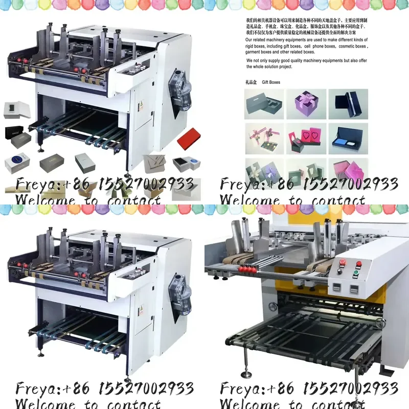 Factory Direct Fully Automatic Grooving Machine Grey Board Gift Box Paper Slotting Equipment
