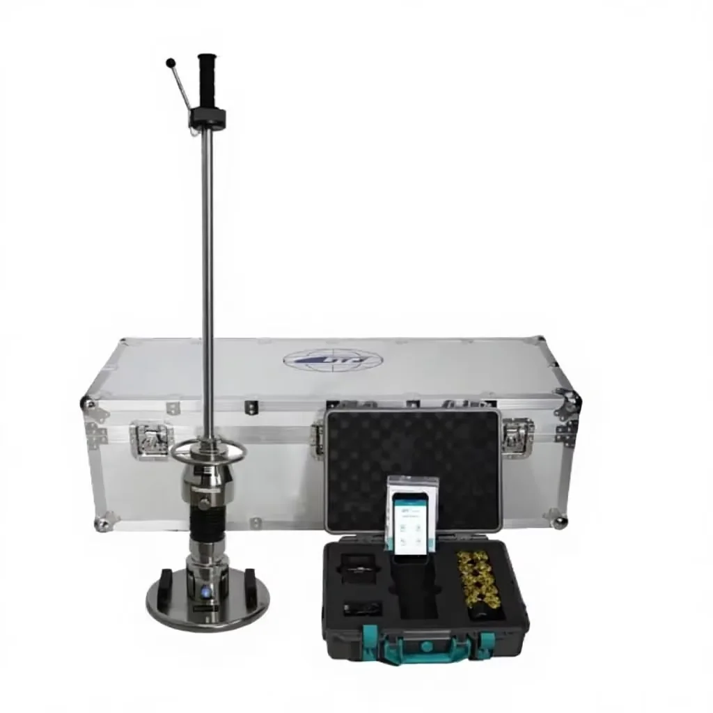 Portable Falling Weight Deflectometer Dynamic Plate Load Testing Device of Elastic Modulus & Deflection Measurement