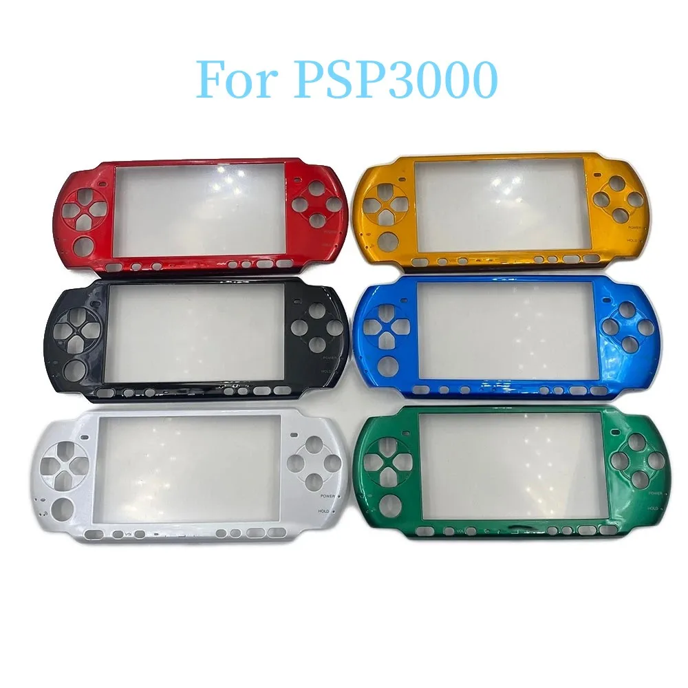 10PCS/LOT Front Faceplate Shell Case Cover Replacement For PSP3000 Conosle