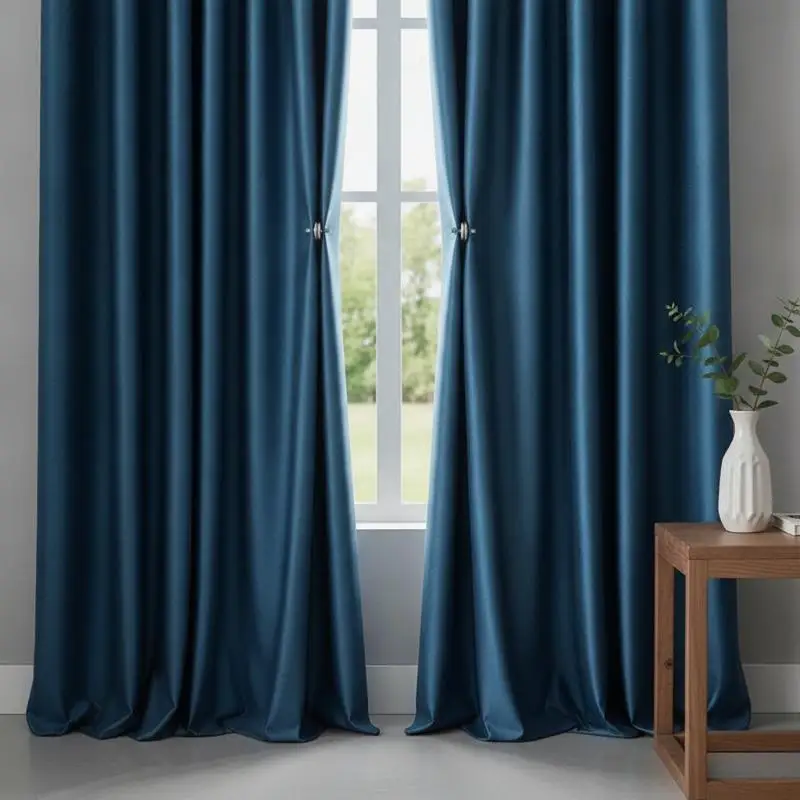 10Pairs Curtain Magnetic Button Detachable Curtain Fix Fastener Clip Prevent Light Adjustment Window Screen Close Magnet Buckle