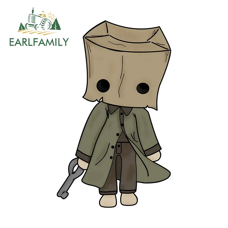 

EARLFAMILY 13 см x 7,9 см маленькие кошмары автомобильная наклейка забавная мотоциклетная защитная наклейка на дверь автомобиля мода JDM Racing Caravan Decor