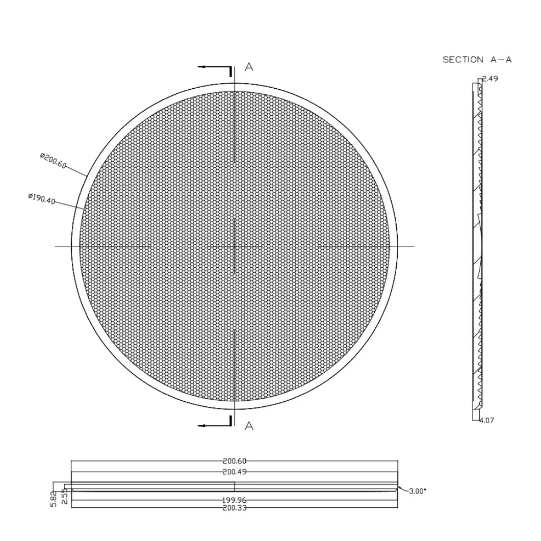 200mm matowy koralik soczewka fresnela skraplacz soczewki z gwintem ostrości soczewka COB DIY lampa projektora etap LED kinkiet szkło powiększające — zdjęcie 4