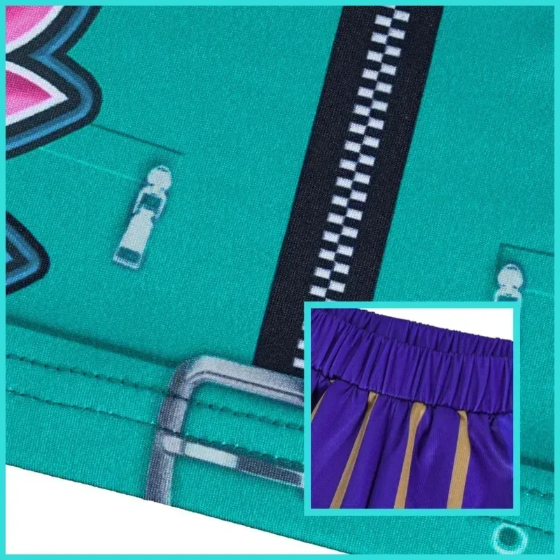 2025년 할로윈 어린이 조이 미라 루미 3D 프린트 코스프레 의상 할로윈 카니발 K-팝 헌터즈 걸그룹 아이돌 역할극