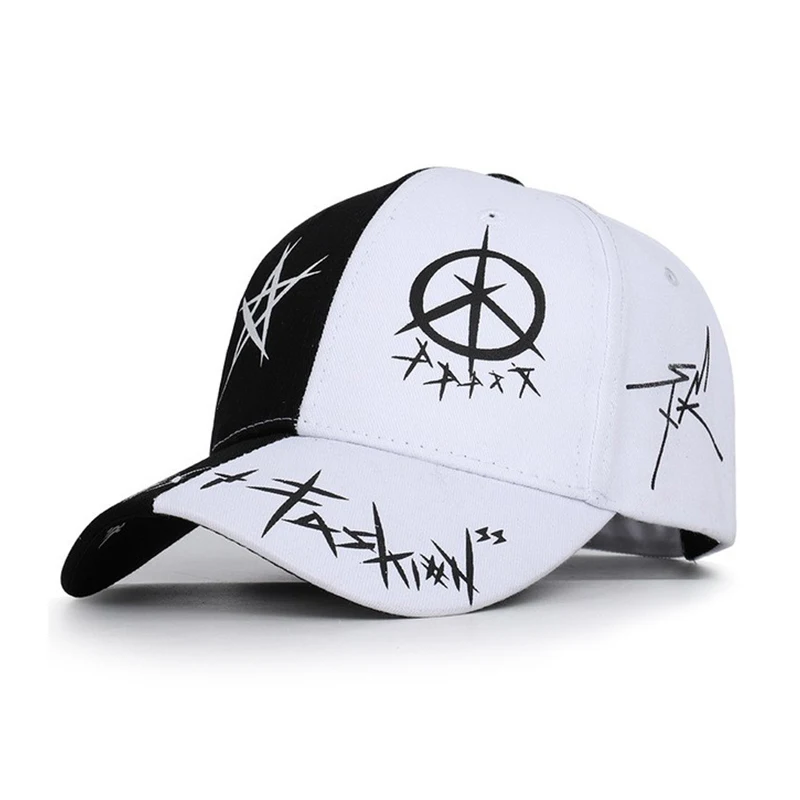 2024 New Unisex Letter Pattern Printing Snapback Baseball Caps Spring and Autumn Outdoor Adjustable Casual Hats Sunscreen Hat