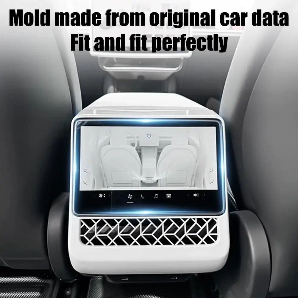 Für Tesla Model YL Y Juniper Model 3 Highland 2026 2025 Rücksitz-Bildschirmschutz Lüftungsgitter AC-Abdeckung Dekor-Modifikationsteile – Detail 12