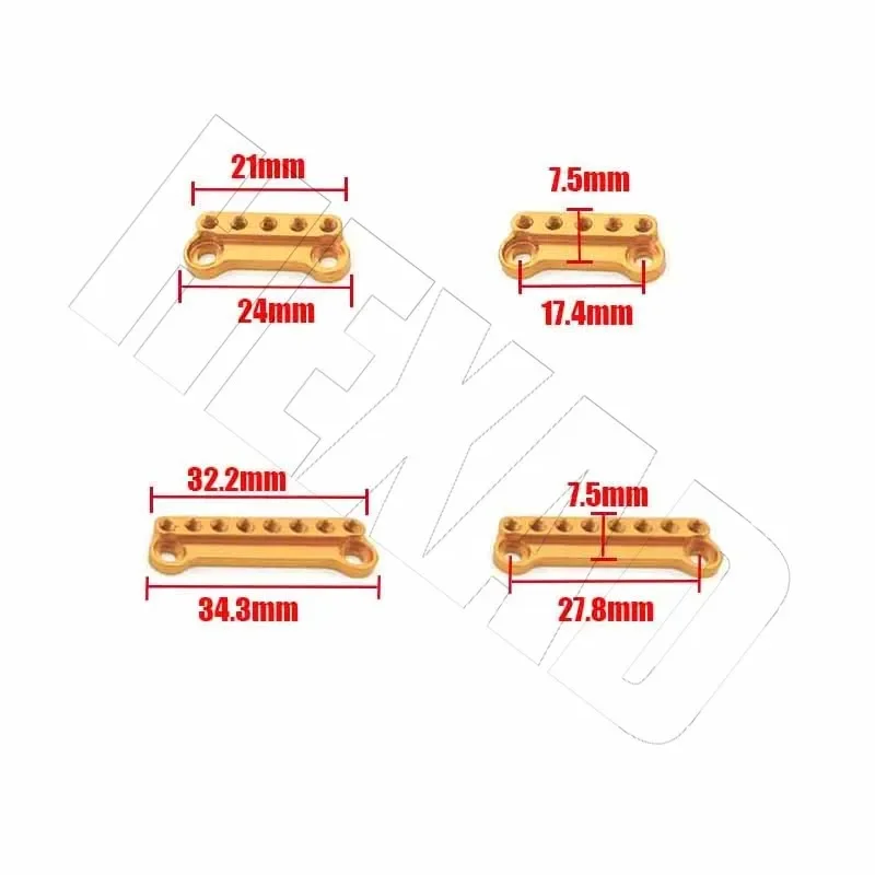 Dla MN D90 D91 D99S MN99 MN99S 1/12 RC Car Upgrade Parts Zestaw wsporników wieży amortyzatorów Przedłużenie wspornika fotela Część