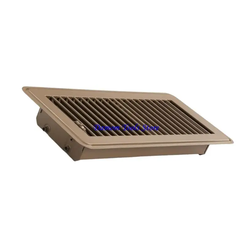57BE Metal Floor Vent With Rounded Edges 4X12 Inch Perfect for Congested Areas