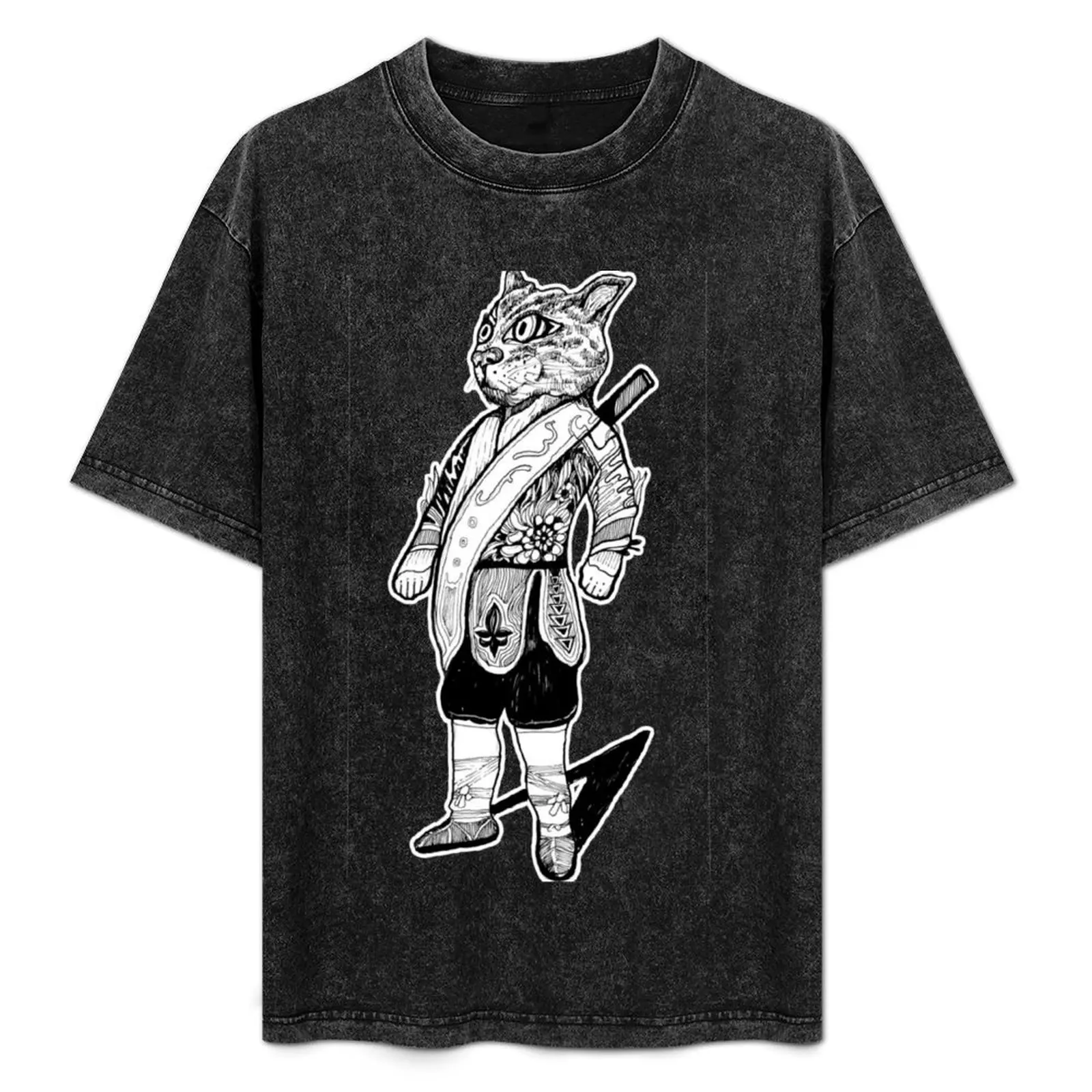 

Bongke the Scholar Cat T-Shirt Creative Graphic Tee Shirt