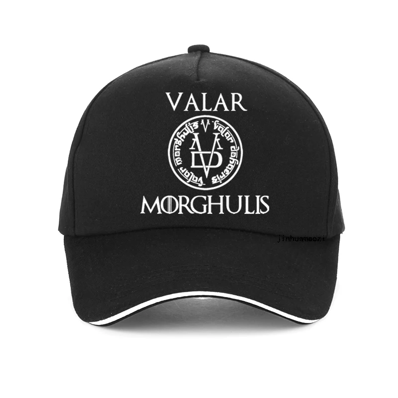 

Summer Men's hat A Song of Ice and Fire Baseball Cap Valar Morghulis Printed Hip Hop caps Men Casual Adjustable Snapback hats