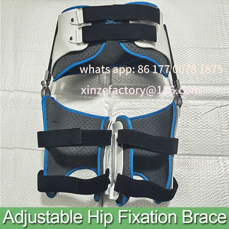 Customizable 1Set Double Legs Hip Stabiliser Support Corrector Hip Abduction Orthosis Thigh Sciatic Nerve Pain Relief Fixation