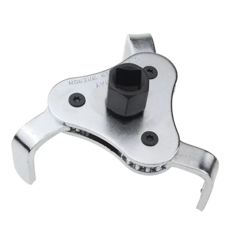 New Universal Flat Three Claw Oil Grid Disassembly Tool for Automobiles Three Filter Wrench Filter