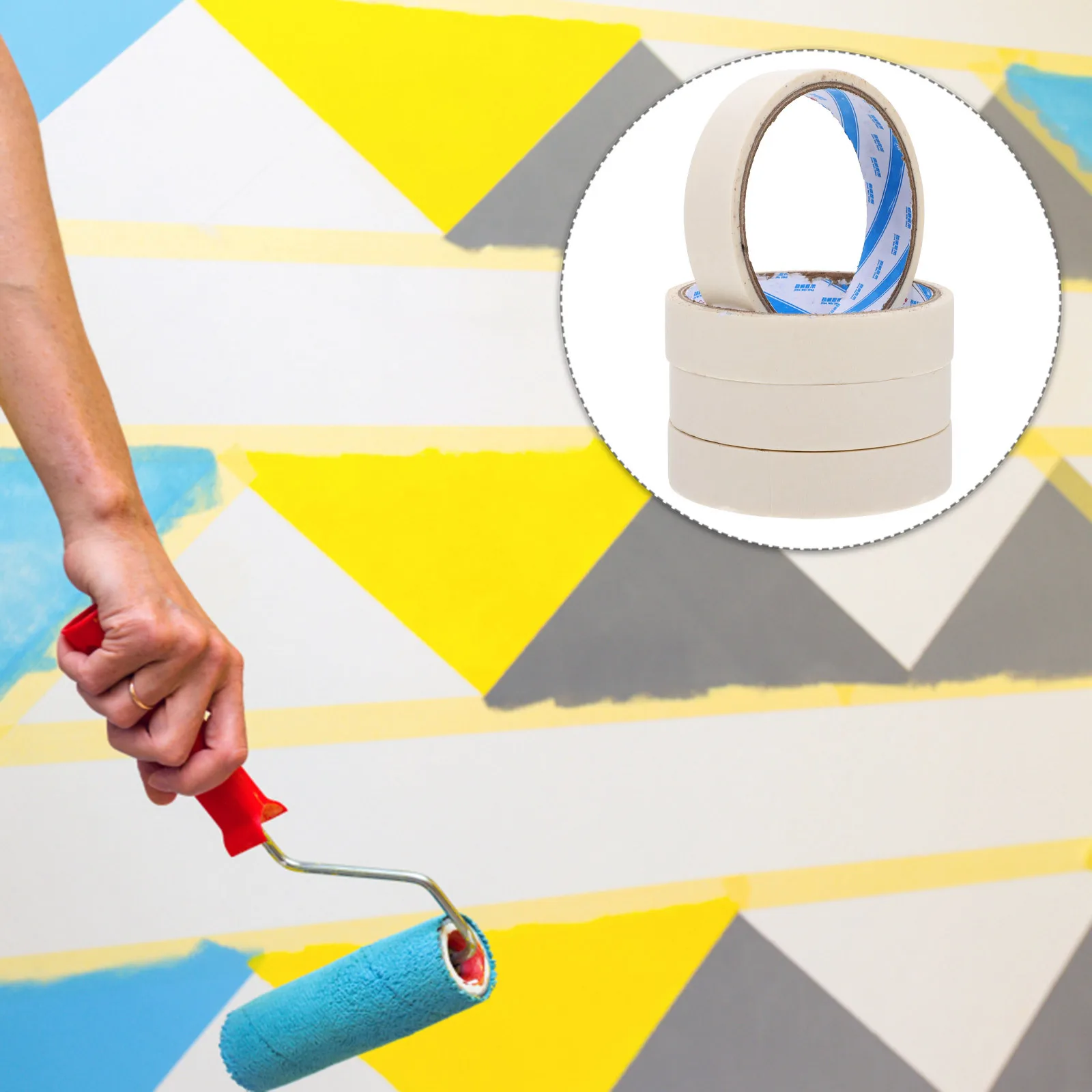 10 قطعة إخفاء قابل للكتابة لتقوم بها بنفسك أشرطة فنية للحرف اليدوية للمدرسة القرطاسية اللوحة مشاريع بقايا خالية شريط لاصق قابل للإزالة #6