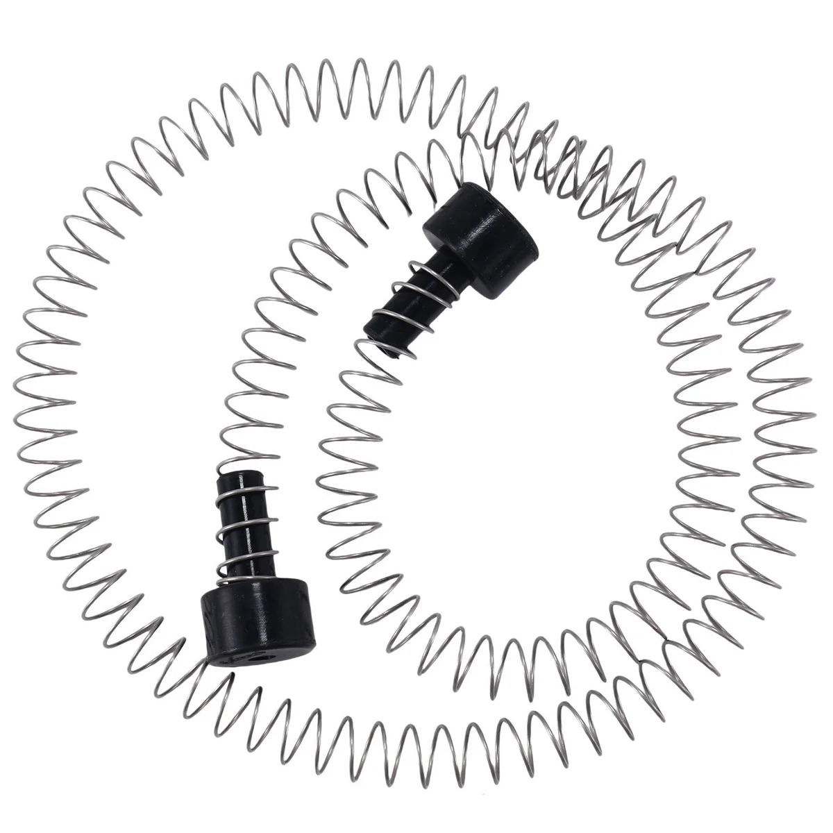 

HLES Zipline Spring Brake 165cm Stainless Steel Zip Line Spring Brake Heavy Duty Zipline Brake Speed Reducer Spring Brake