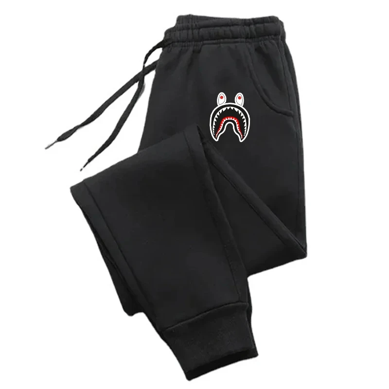 Grappige Cartoon Bedrukt Pluche Broek Dik En Warm Veelzijdig Mode Sportenherfst En Winter Nieuw