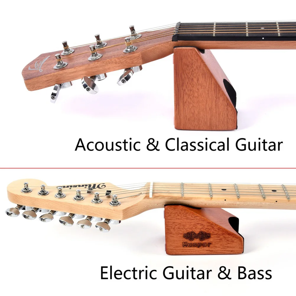 

1Pcs Guitar Neck Rest Wooden Neck Support for Electric Acoustic Guitar Repair Cleaning Display Stand Guitarra Cleaning Tool