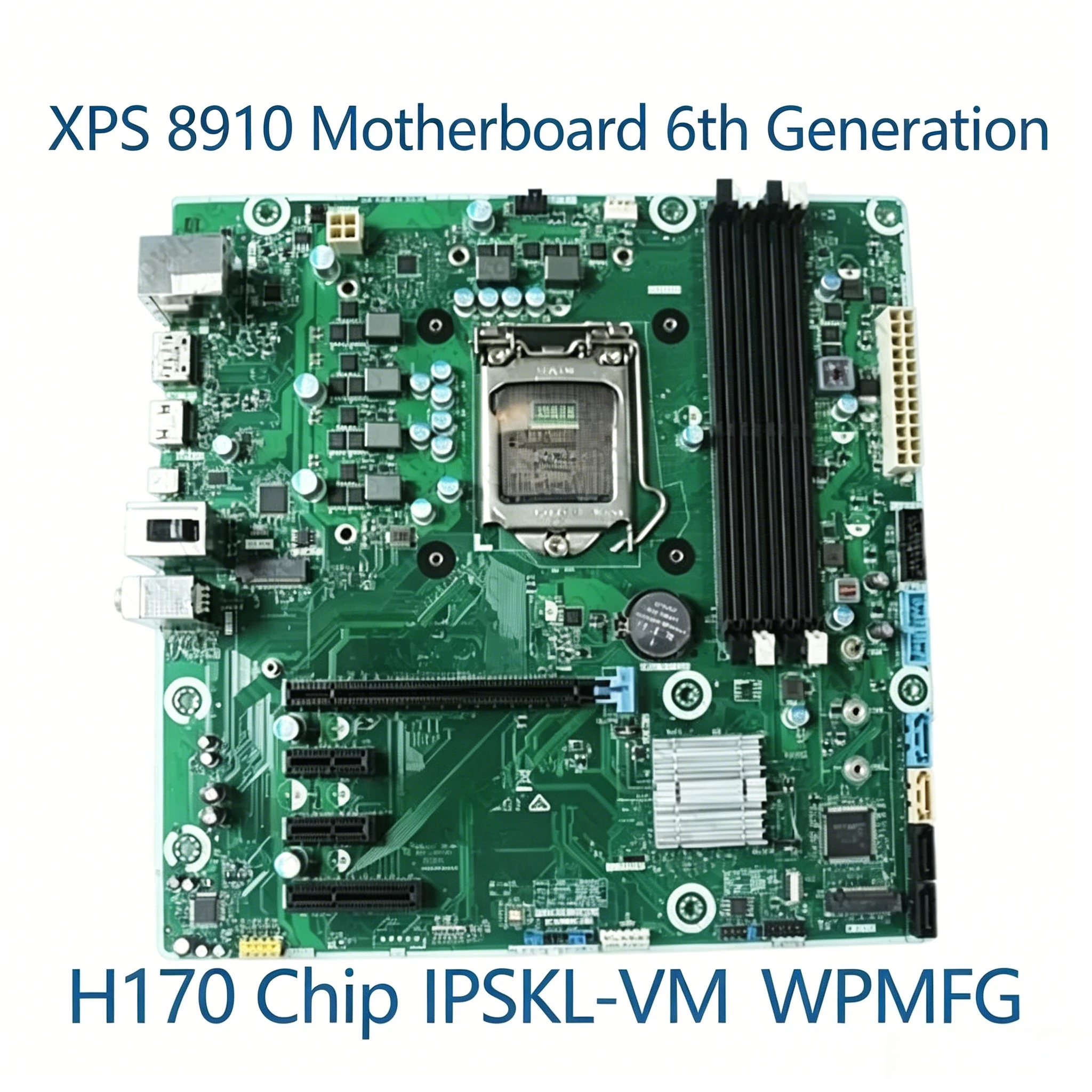 Tested Working  XPS 8910 WPMFG IPSKL-VM Motherboard & XPS 8920 VHXCD IPKBL-VM Mainboard LGA1151 Micro ATX System Board