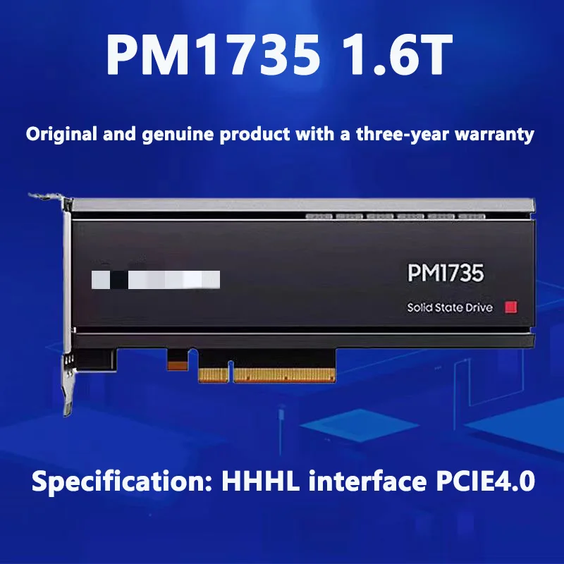 

Brand New Genuine PM1735 1.6T PCIE4.0 High Speed Desktop HHHL Interface Cassette SSD AIC Brand New