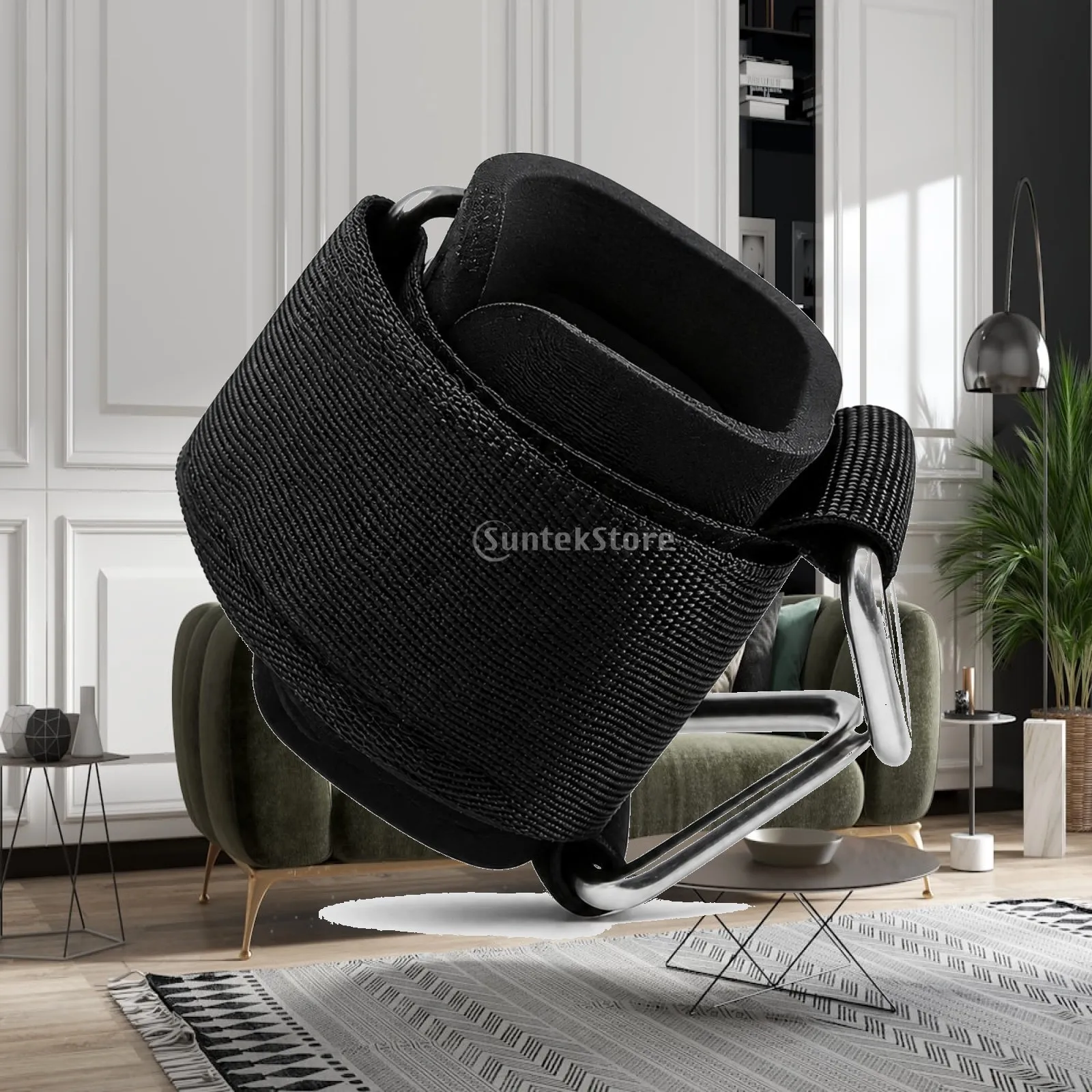 Cable Machine Wrist Cuff Comfortable Cable Machine Wrist Strap Fitness Equipment Heavy-Duty Compatible for Bodybuilders