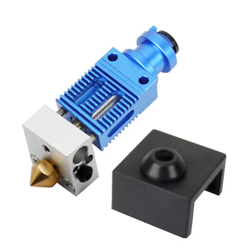 

Extruder Head Kit For CR10 For Ender 3 Printers Nozzle Aluminum Alloy Heating Block 3DPrinter Accessories