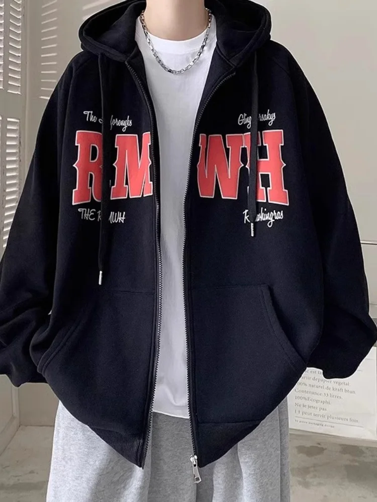 

Oversize American Sle Men's Hoodie Jaet Heavyweight 300 Pou Autumn Winter Casual Faion Brand Sweatirt Coat