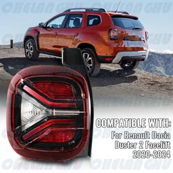 LED Tail Light For Renault Dacia Duster 2 Facelift 2020 2021 2022 2023 2024 Left Side Rear Lamp Car accessories 265557200R