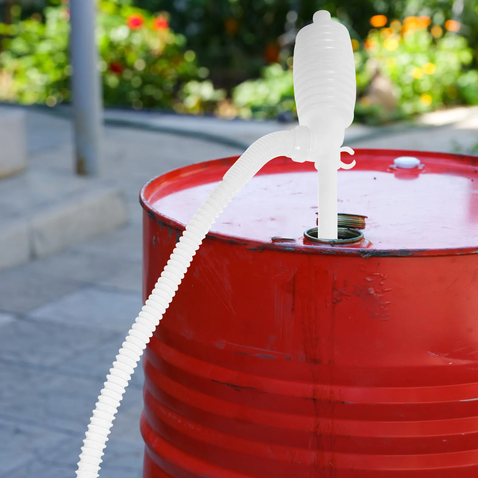 

Oil Siphon Manual Hand Pump For Fuel Water Transfer Heavy Gas Pumps Duty Liquid Extraction Pump