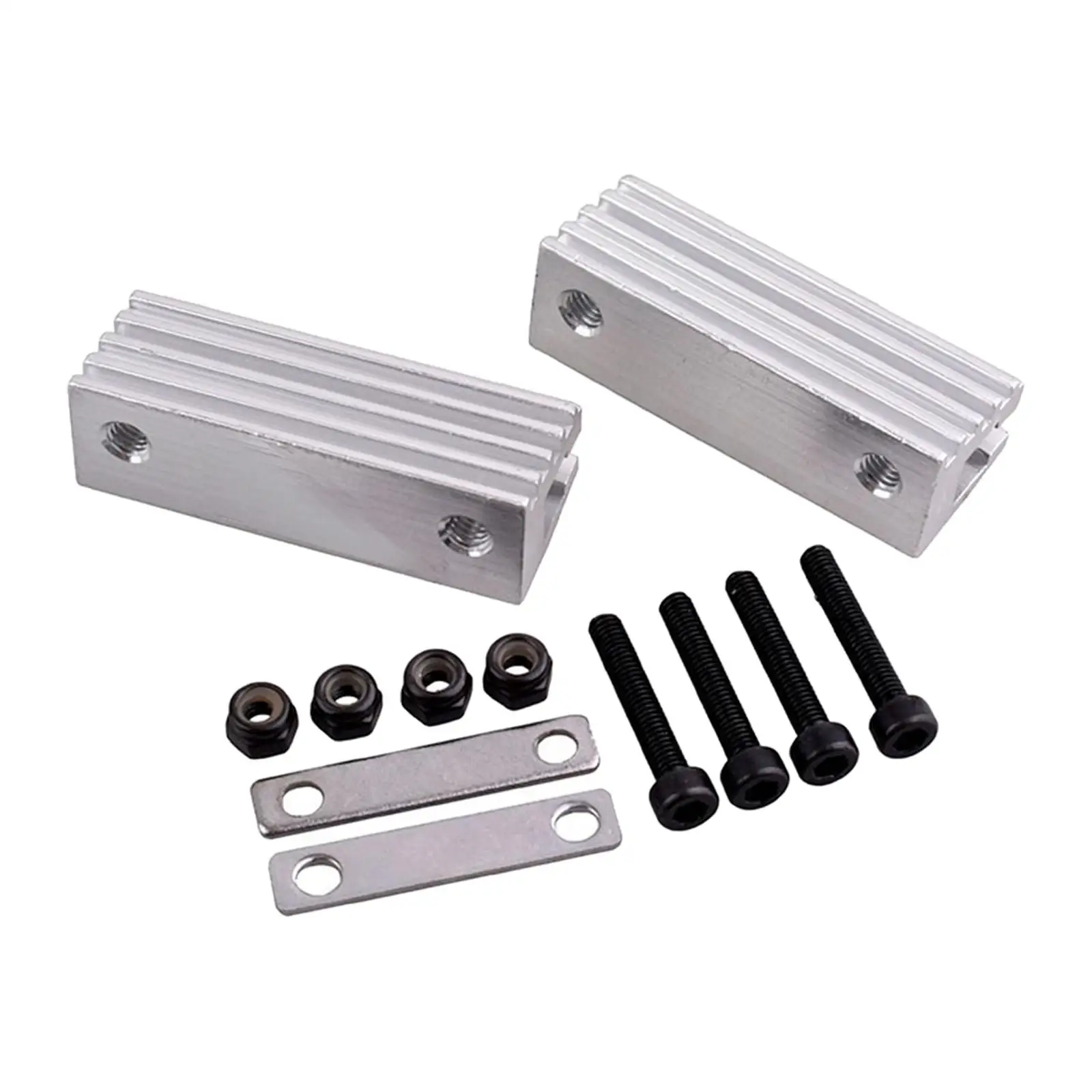 1 8 RC Car Motor Mounting Holder Metal Upgrade Kit for Off Road Vehicle Truck Parts Modification