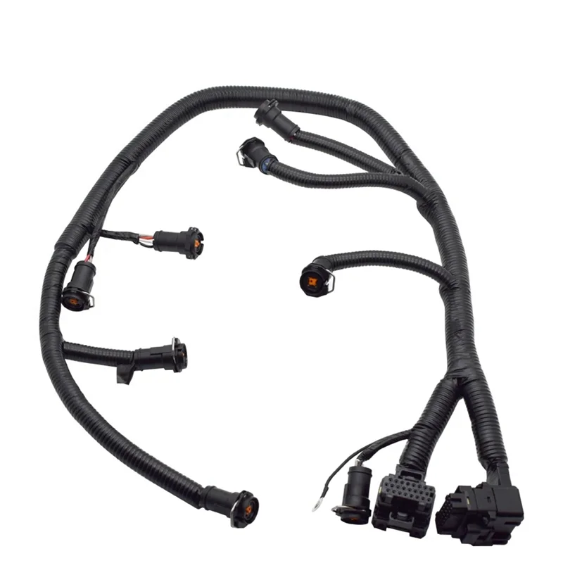 6.0L Power stroke ดีเซลหัวฉีดน้ํามันเชื้อเพลิงสายไฟสําหรับ Ford F-250 F-350 F450 F550 03-07 1855383C9 5C3Z9D930A