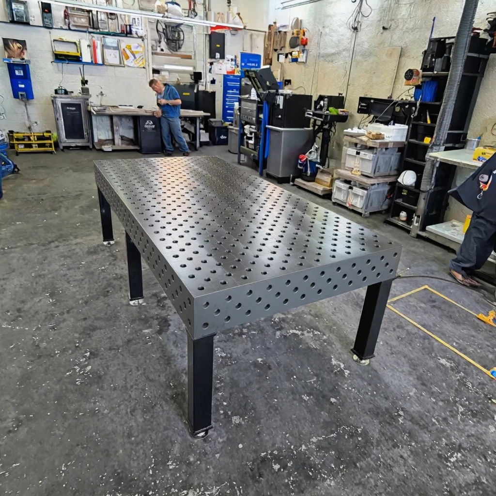 New Industrial 3D Soldering Station-High-Stability Table With Quick-Clamping System 3000x1500 Mm Welding Table