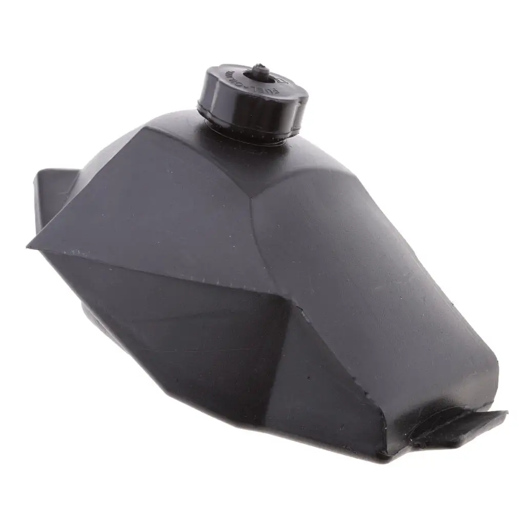 Black Motorbike Gas Fuel Tank + Cap for 43cc 47cc 49cc Mini Quad Dirt Bike Buggy Gokart ATV