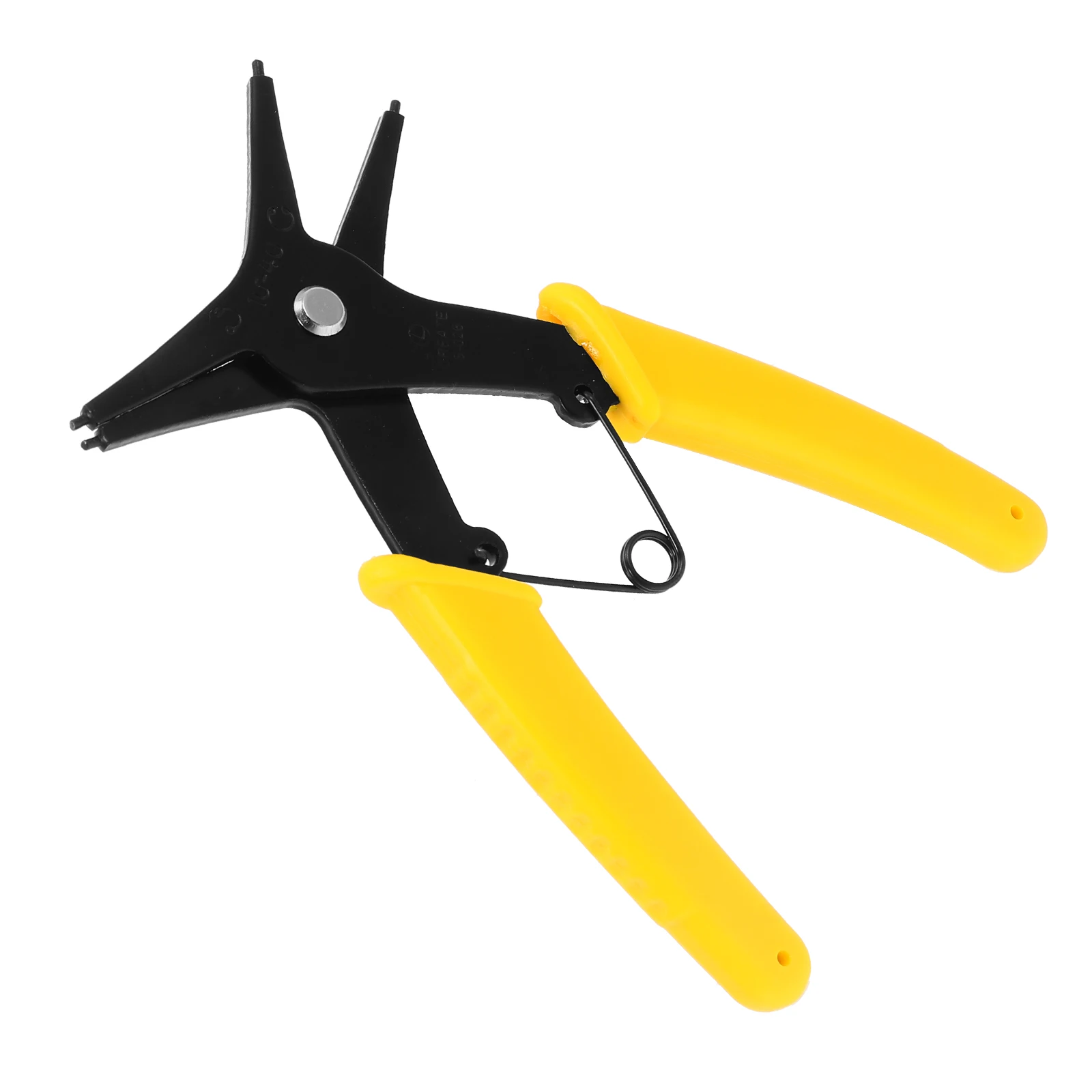 

1pc Circlip Pliers Heavy Duty Steel Repair Tool Anti-Slip Handle Strong Corrosion Resistant Long Service Snap Ring Motorcycle