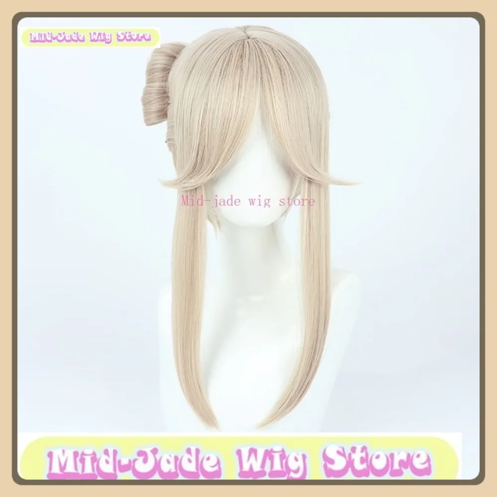 ミッドジェイドウィッグストア原神インパクト寧光ピザハットコラボコスプレウィッグアニメゲームロールプレイングハロウィンコスチューム小道具