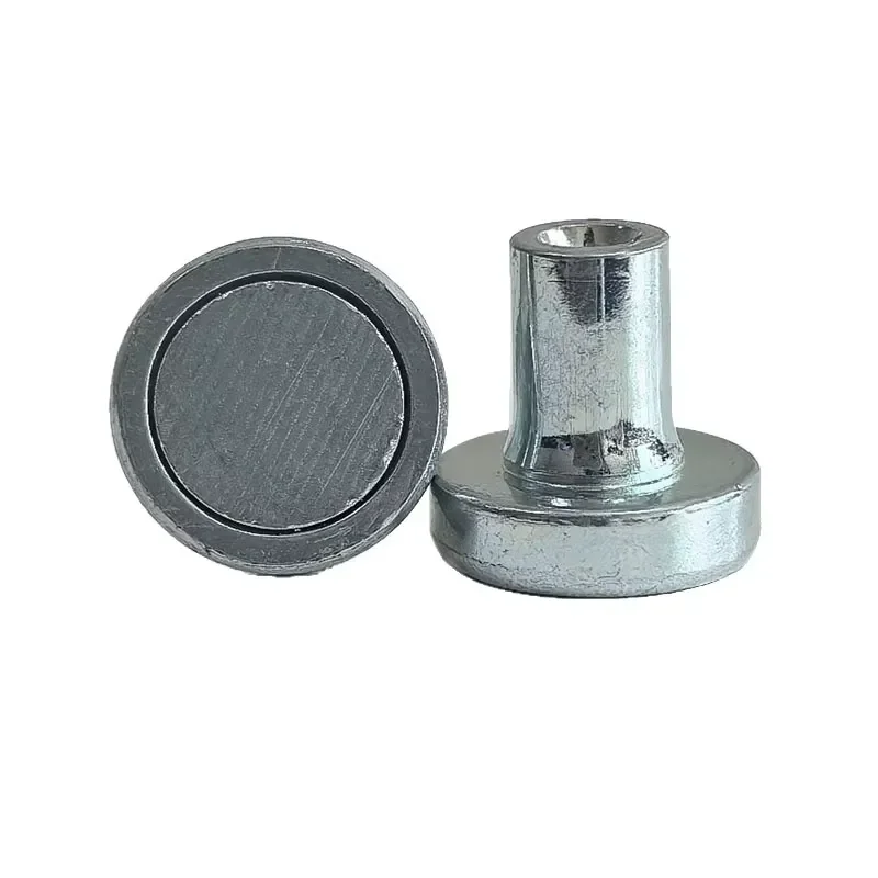 Wholesale Grade Neodymium Strong Magnetic LED Ceiling Light Magnetic Posts Internal Thread M3 White Zinc Plated Q235 Carbon