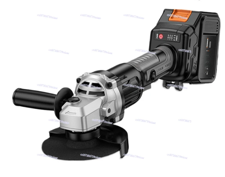 

Brushless Lithium Angle Grinder Electric Household Grinder Charging Handheld Grinder Multifunctional Cutting Machine Polishing
