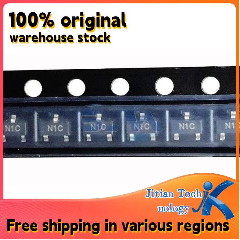 20PCS 100% brand new LM431BIM3X/NOPB logo N1C SOT23-3 High-Quality Electronic Component