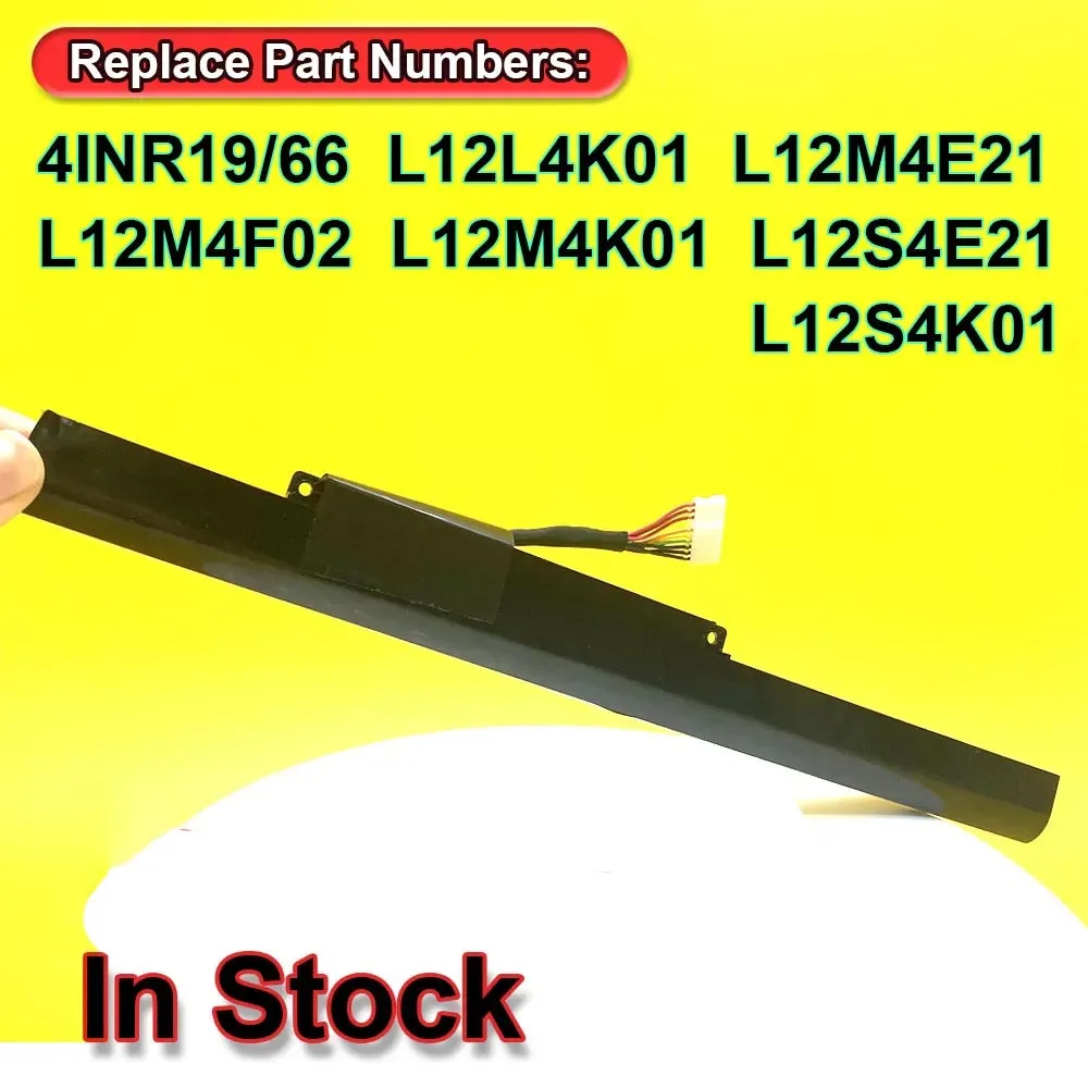 Laptop Battery For Lenovo Z500 Z510 Z400 Z410 P500 P400 Series L12S4K01 L12L4K01 L12S4E21 L12M4E21 L12M4F02 14.4V 48Wh 3350mAh