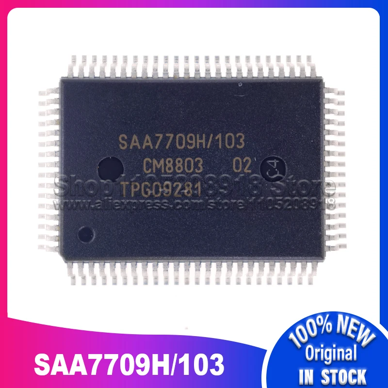 

2PCS/LOT SAA7709H SAA7709H/103 SAA7709 SAA7709H/N103 QFP80 100% New Spot stock