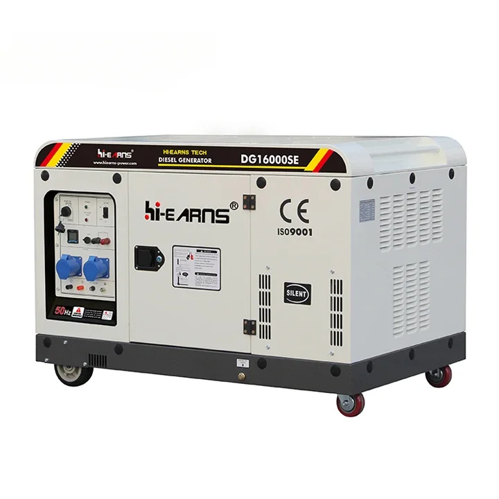 12KW/15kva Diesel Generator Silent Household Use, Low Noise 2V98 Twin Cylinder Engine