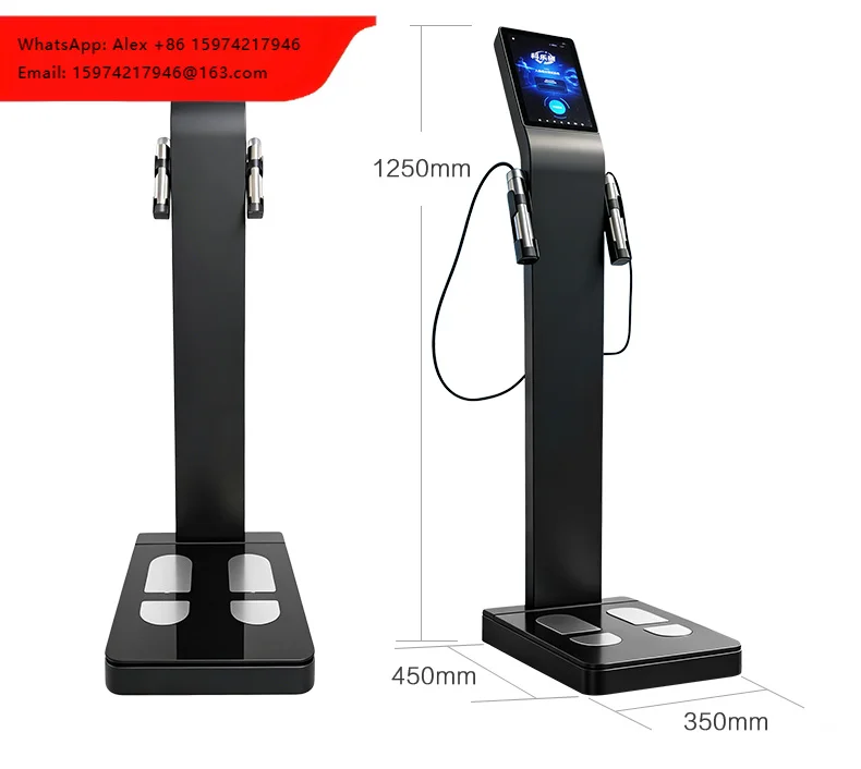 Beauty 8 Electrode Bioelectrical Impedance Analysis BMI Body Fat Analyzer Machine Body Composition Analyzer