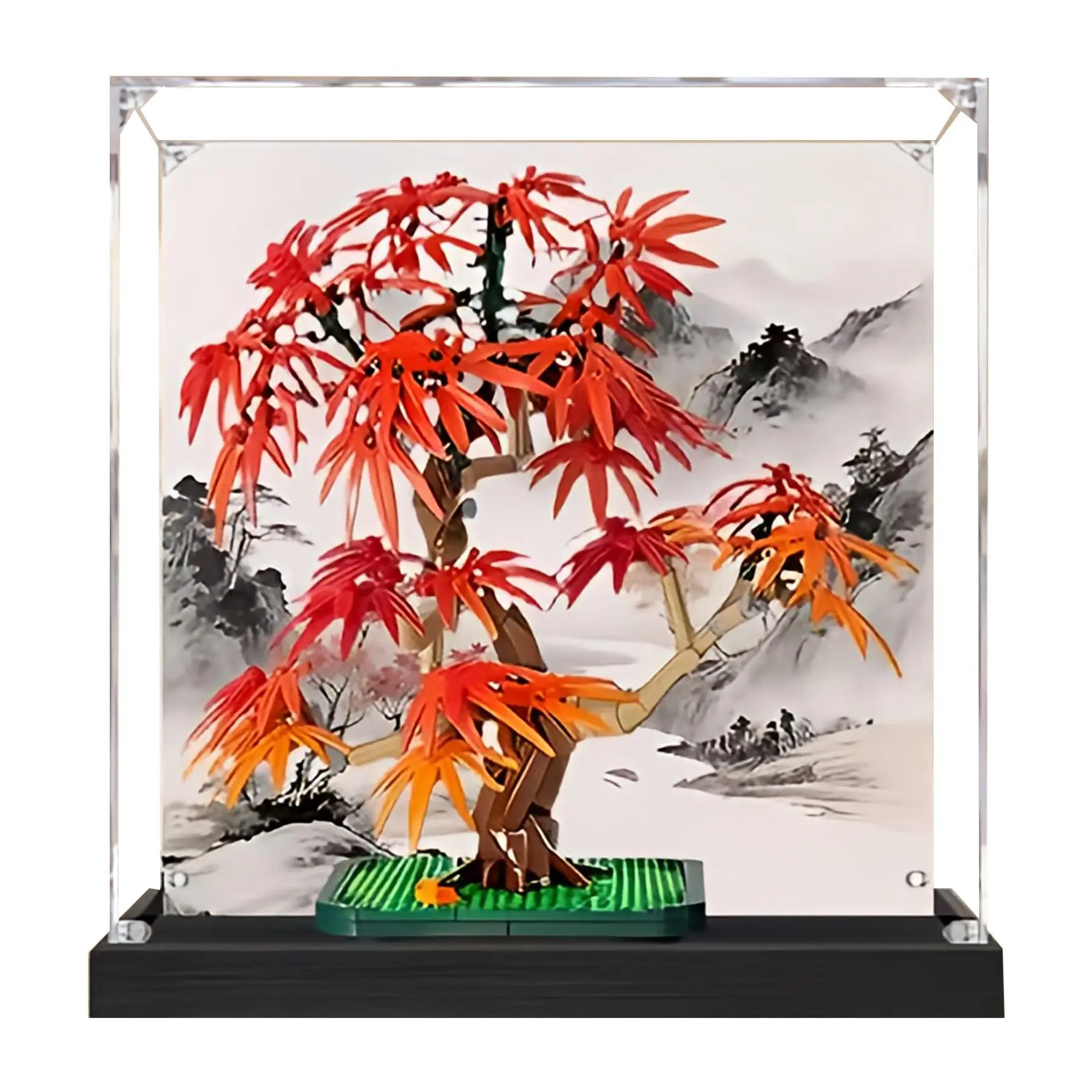 

Акриловая витрина для растения бонсай из красного клена Lego 10348, пылезащитная коробка, витрина, совместимая с 10348 (только коробка)