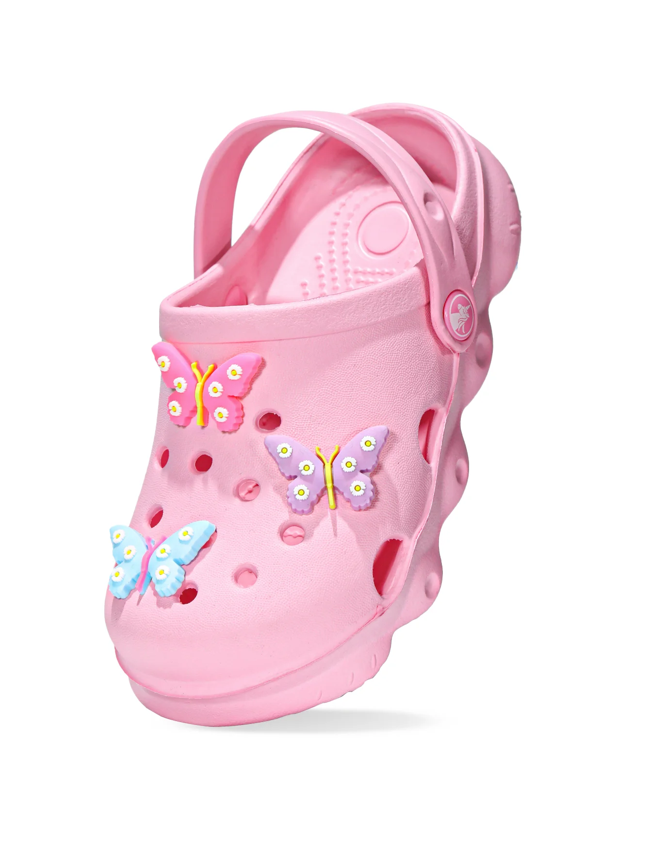 Kinder-Clogs, Leichte EVA-Gartenschuhe, Wasserdichte Rutschfeste Sandalen, Bequeme Slip-On Schuhe für Drinnen und Draußen 1214 – Detail 9