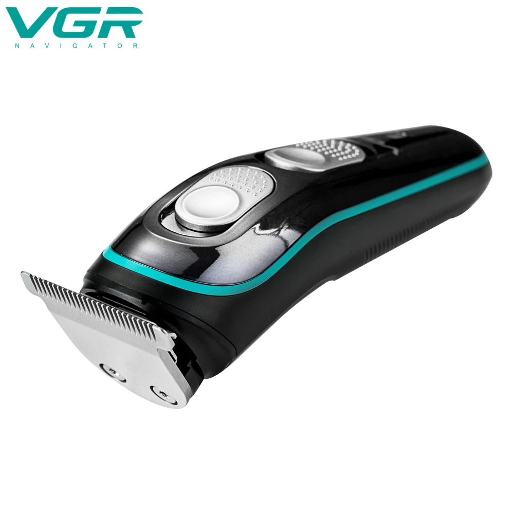 VGR Professional Hair Clipper Men\'s Electric Hair Trimmer Rechargeable Cordless Hair Clipper for Barber Dedicated Trimmer